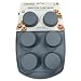 Silicone Cake Mold - Mini Circles - 30×20.5cm (Grey)