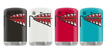 ZL 3 Mega Jet Flame Lighter SHARK & 4 Zengaz Gas 18ml Combo