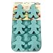 Silicone Cake Mold - Gingerbread Man - 25.5x16cm (Blue)