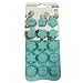 Silicone Chocolate Mold - Assorted Flowers - 20x10cm (Blue)