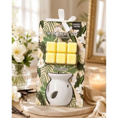 Wax Melt Burner Kit (Vanilla)