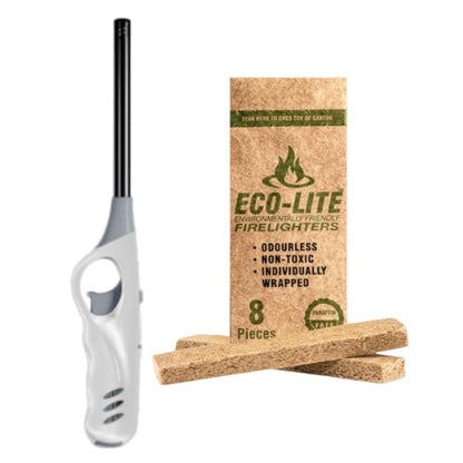Medium Braai Lighter And Fire Lighter Combo (White)