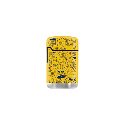 Zl -3 Windproof Torch Jet Lighter (Yellow Leaf)
