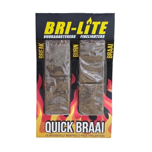 Individually Wrapped Firelighters 2 Piece Blister