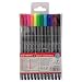 Fibre Tip Markers - 0.4mm - 12 Piece Set
