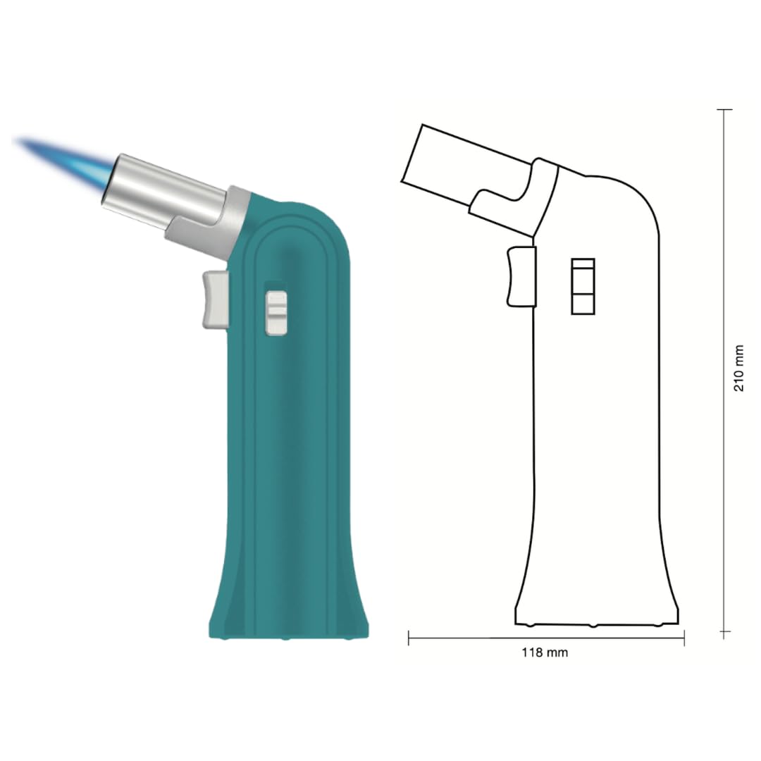 Zengaz ZT-88 Torch Jet- Penguin-Light Blue+Gas 330ml