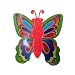 Butterfly Launcher on Card 20pc | Flying Butterfly Toy Set | Spring Action Launcher