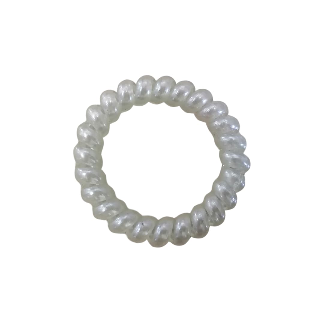 Spiral Hair Band 20pc | Assorted Colours | No-Tangle Coil Hair Ties