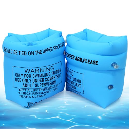 Swimming Inflatable Floating Arm Bands - Blue