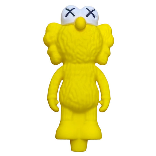 Silicone Rasta Pipe – Elmo (Removable Bowl, 5 Colours) (Yellow)