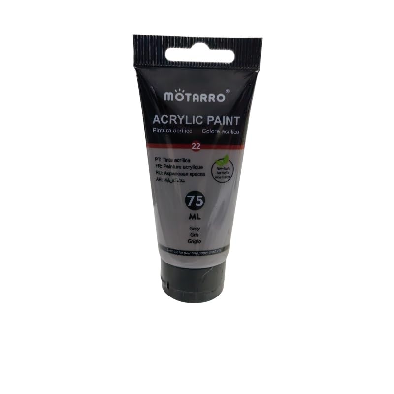 Acrylic Paint - 75ml (Gray)
