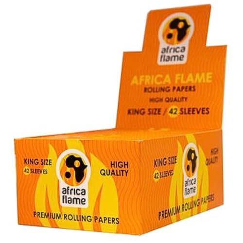 Africa Flame Rolling Paper King Size - 50 pcs (booklets)