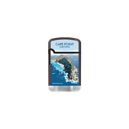Debest Cape Town Travel Art Card A5 - Cape Point And ZL3 Torch Jet Lighter