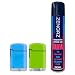 Zengaz ZL 3 Mega Jet Flame Lighter Green & Blue + Gas 330ml