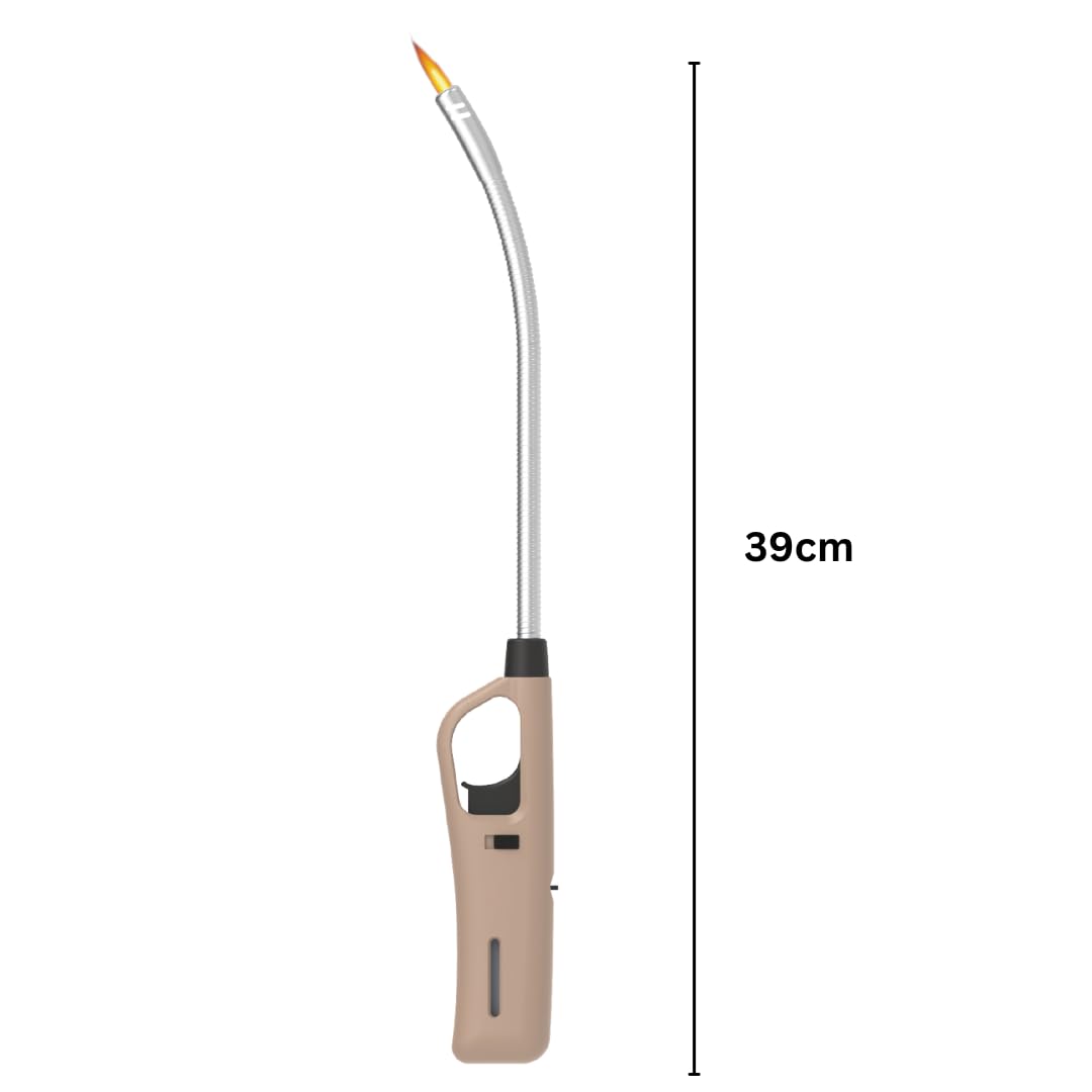 Flexible Extra Length Torch Braai Lighter – Brown