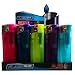 N2 Frosty Electronic Refillable Lighters – New Assorted Colours – 50 Units per Tray – Durable Bulk Pocket Lighters for Everyday Use & Retail