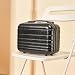 Cosmetic Travel Carry-On Suitcase - Black