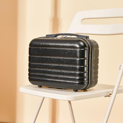 Cosmetic Travel Carry-On Suitcase - Black