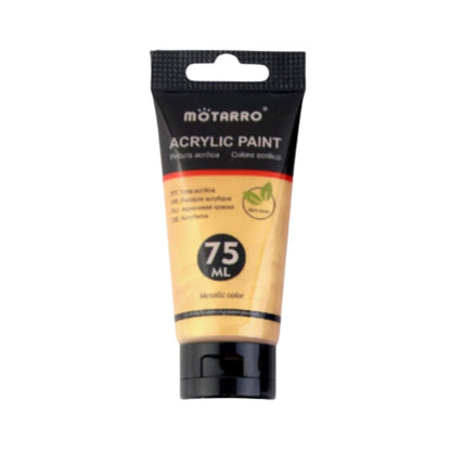 Metallic Acrylic Paint - 75ml (Gold)