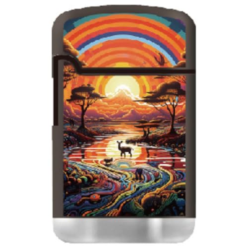 ZL3 Zengaz Torch Lighter - AI African Sunrise