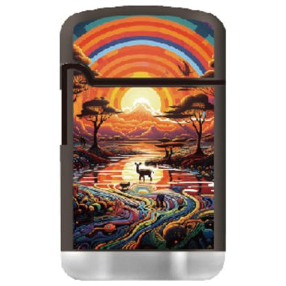 ZL3 Zengaz Torch Lighter - AI African Sunrise