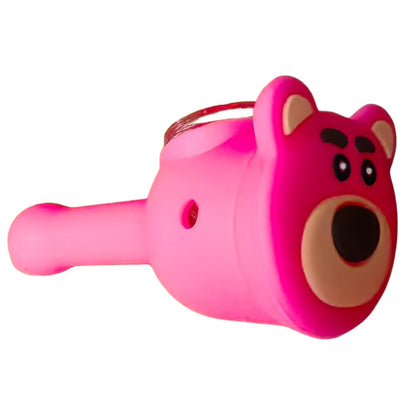 Brown Army ZL-3 Torch Jet Lighter And Bear Silicone Rasta Pipe