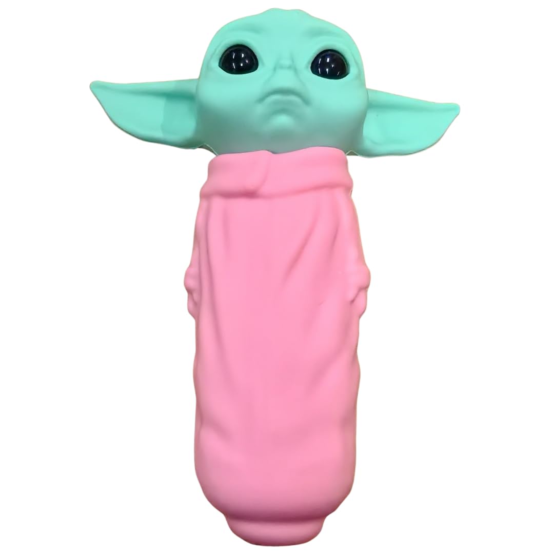Silicone Rasta Pipe (Pink)