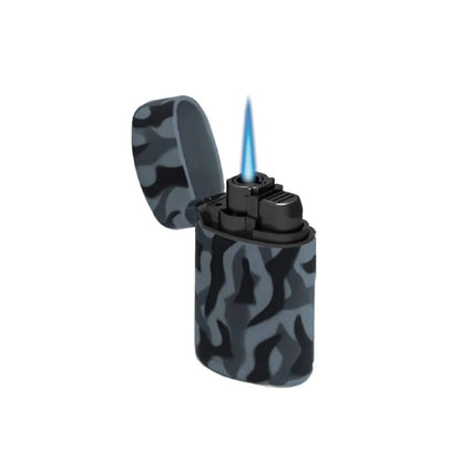 Zengaz ZL 3 Mega Jet Flame Lighter - Army Grey Brown 2Pack