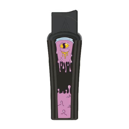 Zl-7 Slim Windproof Torch Jet Lighter (Pink Monster)