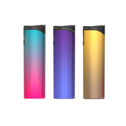 ZL‑36 Pillar Jet Flame Lighters – 3 Pack (Gradient)