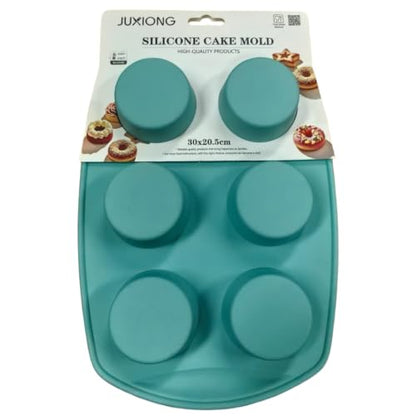 Silicone Cake Mold - Mini Circles - 30×20.5cm (Blue)