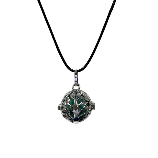 Earth Stone Collection - Crystal Locket Stone Necklace (Turquoise)