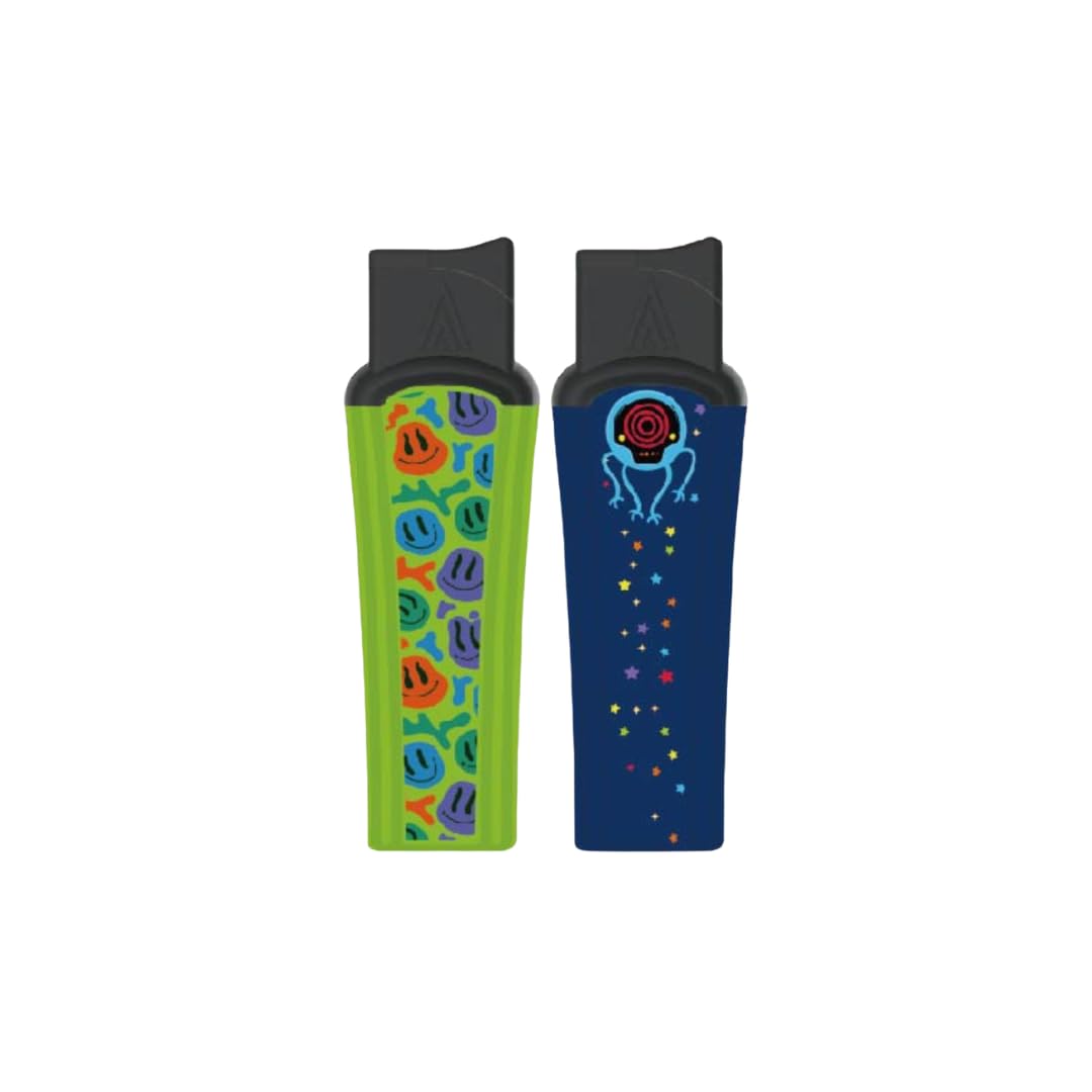 Zl-7 Slim Windproof Torch Jet Lighter - 2 Pack (Combo A)