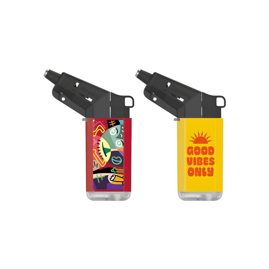 ZL19 Mega Jet Flame Lighter - 2 Pack (Combo E)