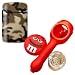 Brown Army ZL-3 Torch Jet Lighter And M&M Silicone Rasta Pipe
