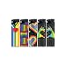 N2 Electronic Lighter - 5 Pack With 330ml Gas (Love)