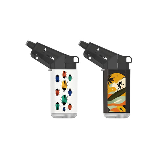 ZL19 Mega Jet Flame Lighter - 2 Pack (Combo A)