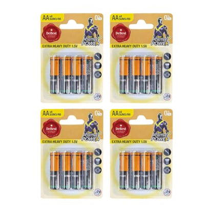 Debest Zinc Chloride AA Penlight Battery 1.5V 4PC - 4 Pack