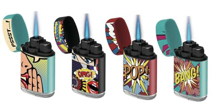 ZL 3 Mega Jet Flame Lighter - Popart 1
