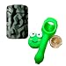 Green Army ZL-3 Torch Jet Lighter And Frog Silicone Rasta Pipe
