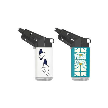 ZL19 Mega Jet Flame Lighter - 2 Pack (Combo F)