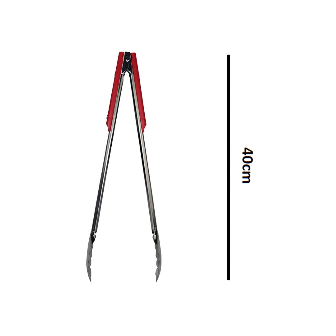 DeBest Stainless Steel Salad / Braai Tongs