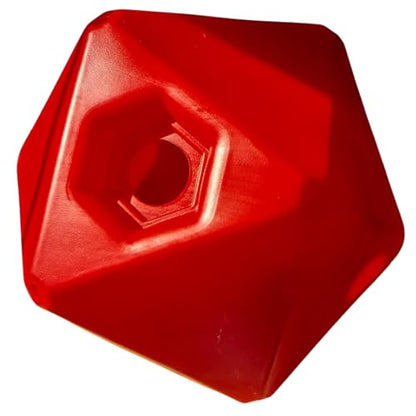 Horse Treat Ball - Interactive Slow Feeder Toy for Horses (Red)