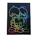 Scratch Book on Card 20pc | Rainbow Scratch Art Cards for Kids | Creative Drawing Fun
