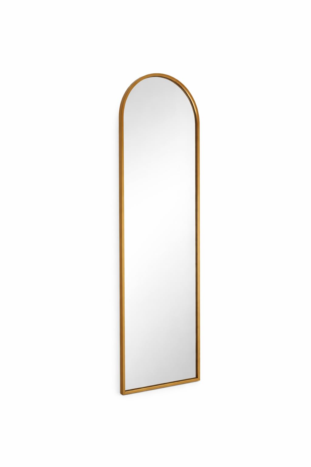 Sakura Home Design Arched Full-Length Mirror - Gold - 140 x 45cm