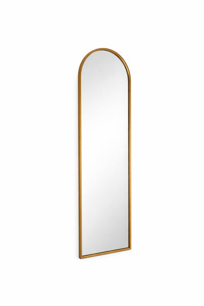 Sakura Home Design Arched Full-Length Mirror - Gold - 140 x 45cm