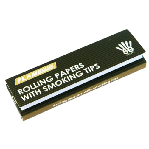 Flame Club King Size Rolling Paper + Tips