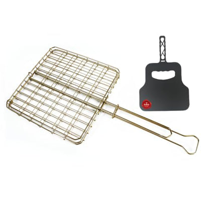 DeBest Braai Grid Small Box & Braai Fan Combo
