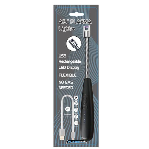USB Rechargeable ARC Plasma Lighter Black