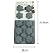 Silicone Chocolate Mold - Paw Prints - 21.5×11 cm (Grey)